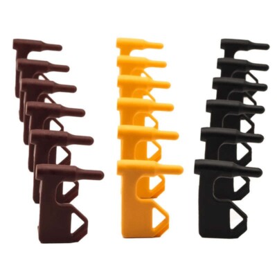 Gun Chamber Safety Flags - 6 Pack - Empty Chamber Flag Rifle / Handgun Most Cal.