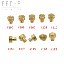 Carburetor Main Jet For HSR 42 45 48 Mikuni Smoothbore Large Round Size Carb New