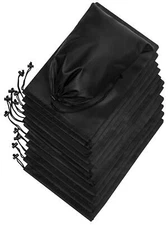 Drawstring Bag - Nylon Cinch and Ditty Stuff Pouch with Toggle 10 x 15-12 pac...