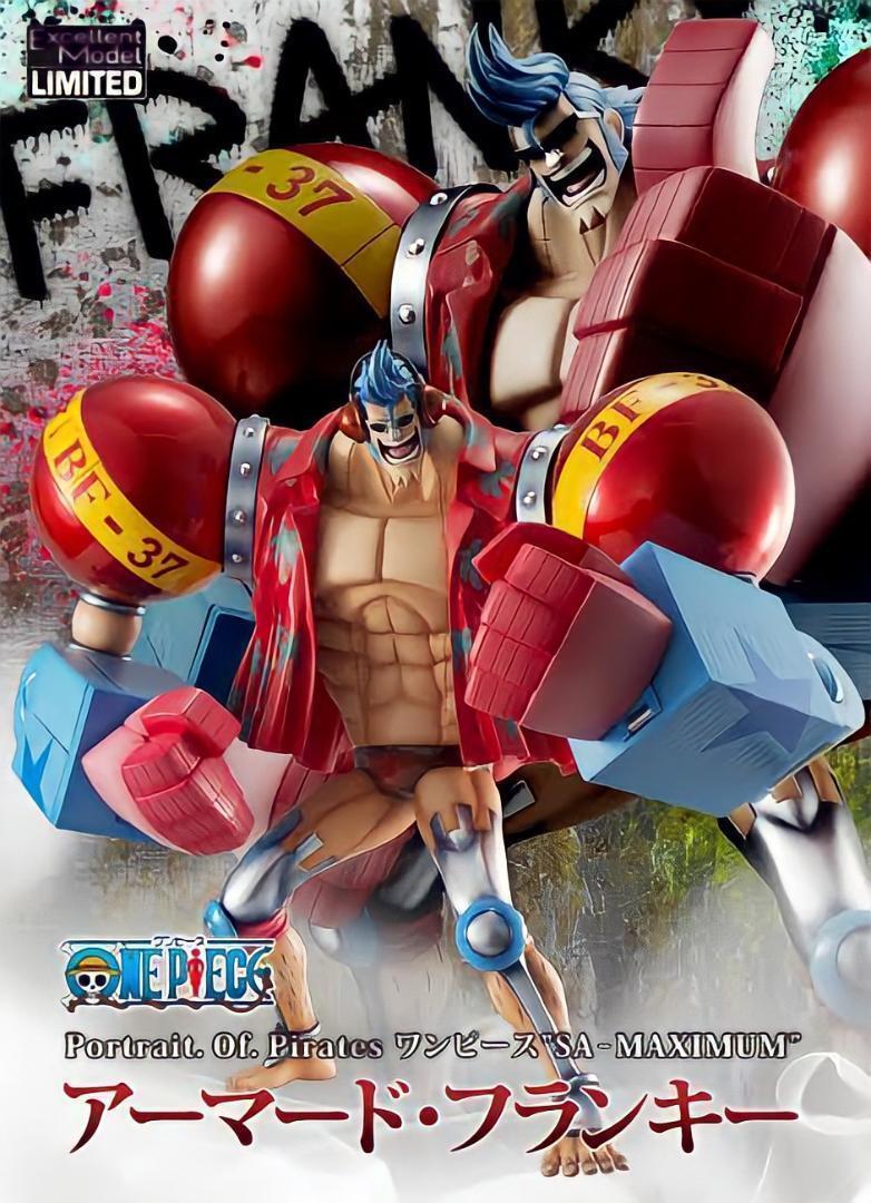 Megahouse One Piece Franky Figure Portrait.Of.Pirates P.O.P SA