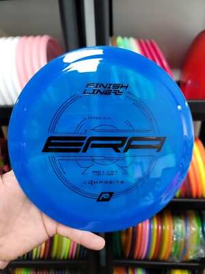 Finish Line Discs Drew Gibson | Composite Era Disc Golf Driver Blue 174g