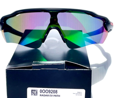 Oakley RADAR EV PATH Black Ducati Red POLARIZED Galaxy Jade Lens