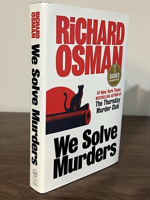 We Solve Murders First Edition Signed