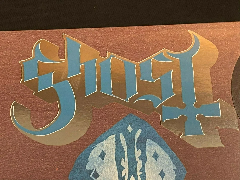 GHOST - Opus Eponymous, Limited Import CHERRY RED VINYL LP Foil Gatefold New!  - image 2 of 4