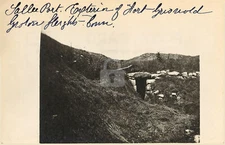 Sallee port, Fort Griswold, Groton Heights, CT 1912  RPPC Photo Postcard Copy