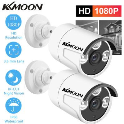 2packs KKMOON 1080P AHD Security Camera Outdoor Night Vision