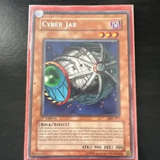 ULTIMATE RARE Cyber Jar 1st Edition MRL 077 Duelist Pack Kaiba Yugioh