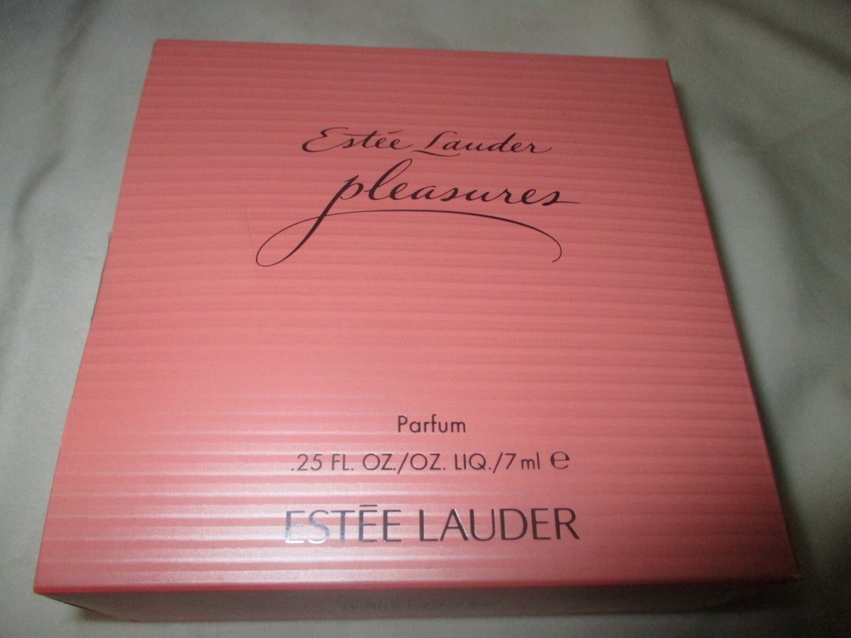 Estee Lauder Pleasures Parfum .25 oz/ 7ml - NIB Rare | eBay