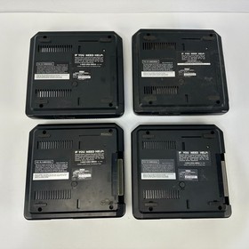 Lot of 4 Broken Sega Genesis Model 2 Consoles As-Is