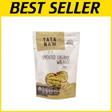 Sprouted Organic Walnuts 3 lb - Plain  Unflavored Healthy Snack Option