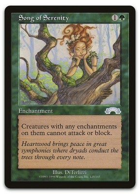 Song of Serenity #125 (NM) Exodus EXO Magic MTG