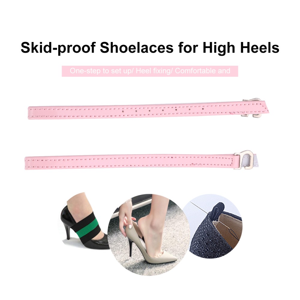 APL 2 Paia Tacchi Alti Lacci Tallone Rimovibili per Sneakers Donna