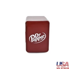 Portable Mini Refrigerator 6 Can Compact Cooling Home Office Car Beach New