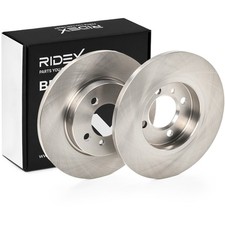 2x RIDEX Bremsscheiben Vorne für BMW 3 Cabrio (E30) 260mm 82B0597