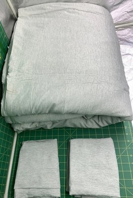 CozyLux Full Size Comforter Set With 2 Pillow Cases - Sage Green - 3 Piece - New