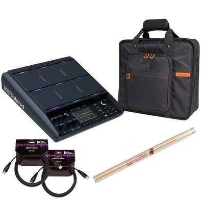 Roland SPD-SX Pro Percussion Pad with Carry Bag Drumsticks and MIDI Cables