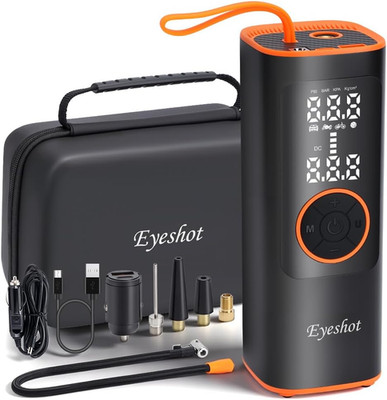 Tire Inflator Portable Air Compressor, Fast Inflation & High Battery Capacity, 1