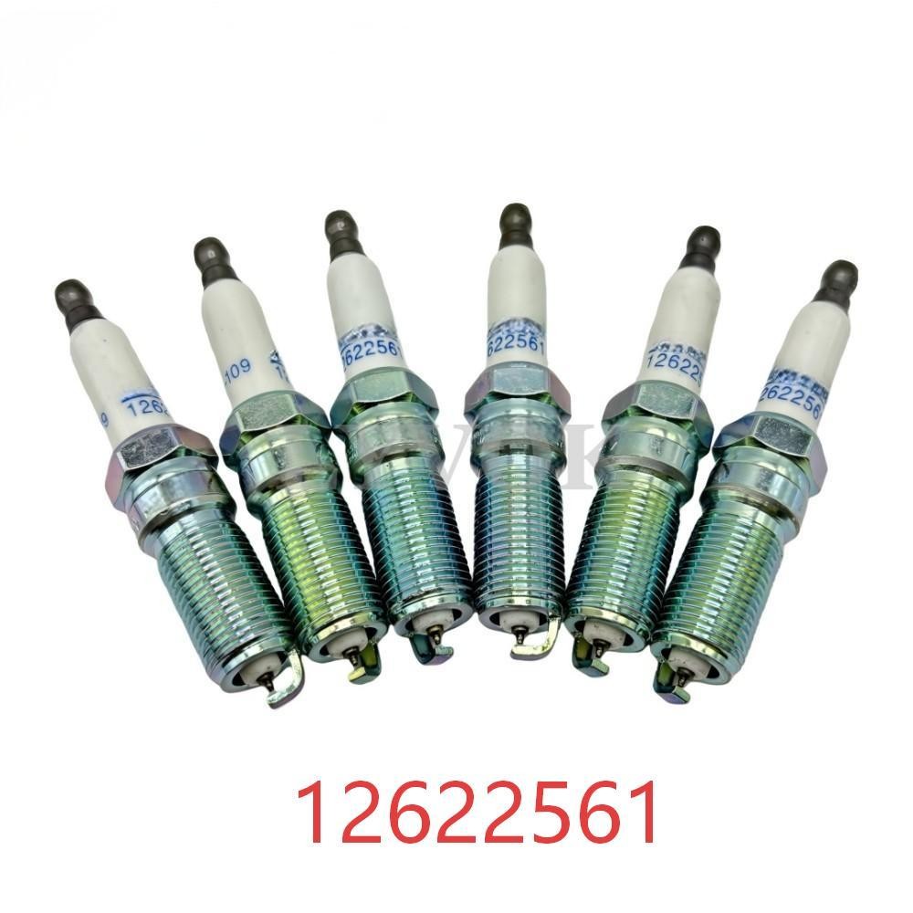 6Pcs  Iridium Spark Plugs 41-109 12622561 For  Buick Cadillac Chevrolet GM