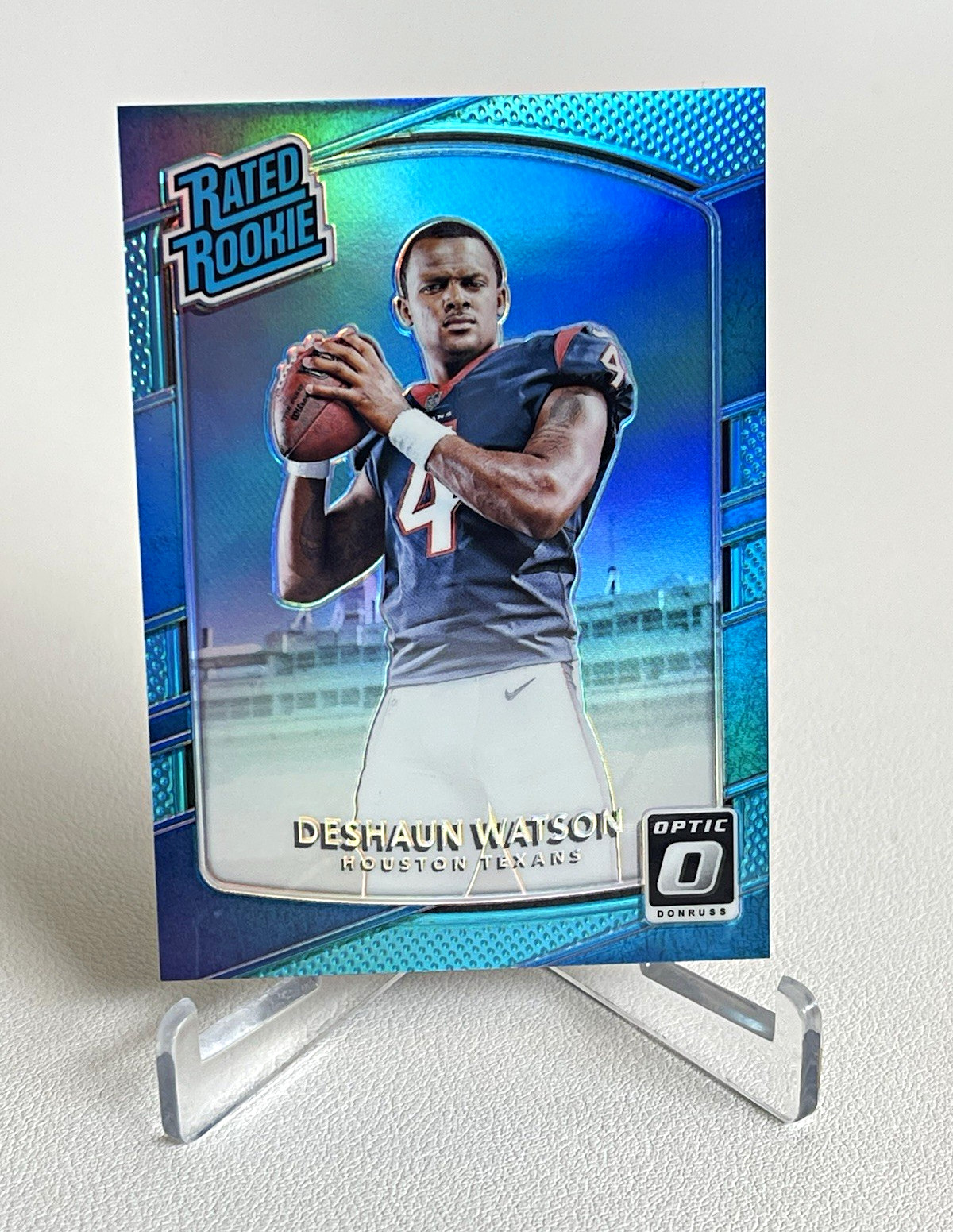Deshaun Watson Panini Donruss Optic #195 Aqua