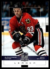 1999-00 Upper Deck Wayne Gretzky Doug Gilmour Chicago Blackhawks #40