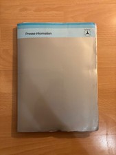 Pressemappe Mercedes Benz IAA 1981 380 SEC, 500 SEC / W 126 / W 123 / Selten