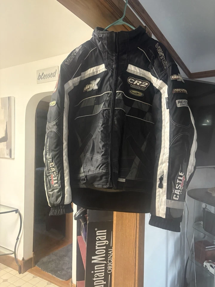 Chaqueta de moto de nieve Castle X para hombre - Talla XL Foto 2 de 2