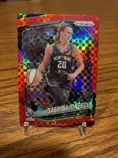 Sabrina Ionescu 2025 Panini Prizm WNBA SP Red Power Prizm /75 #19 Liberty