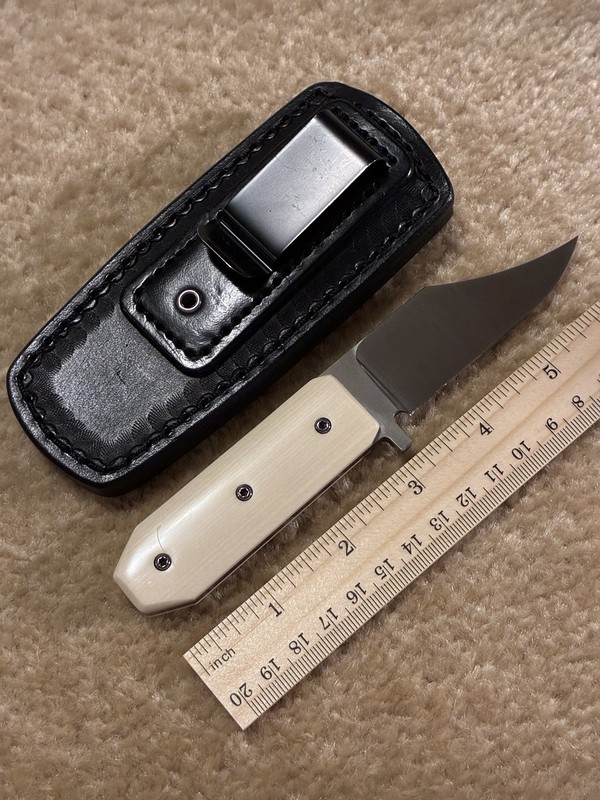Dirk Pinkerton Custom Fixed Blade Knife