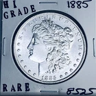 1885 MORGAN SILVER DOLLAR HI GRADE GENUINE U.S. MINT RARE COIN 8525