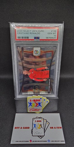 2020 Select UEFA Euro Cristiano Ronaldo SP PSA 10