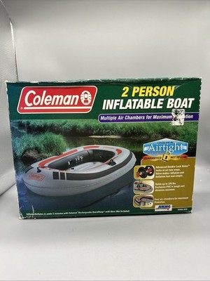 Coleman  2 Person (2P) Inflatable Boat Raft, NIB, Vintage 2000