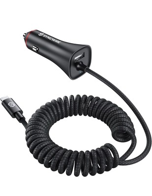 Apple MFi Certified] Syncwire iPhone Car Charger 32W Super Fast Car Phone