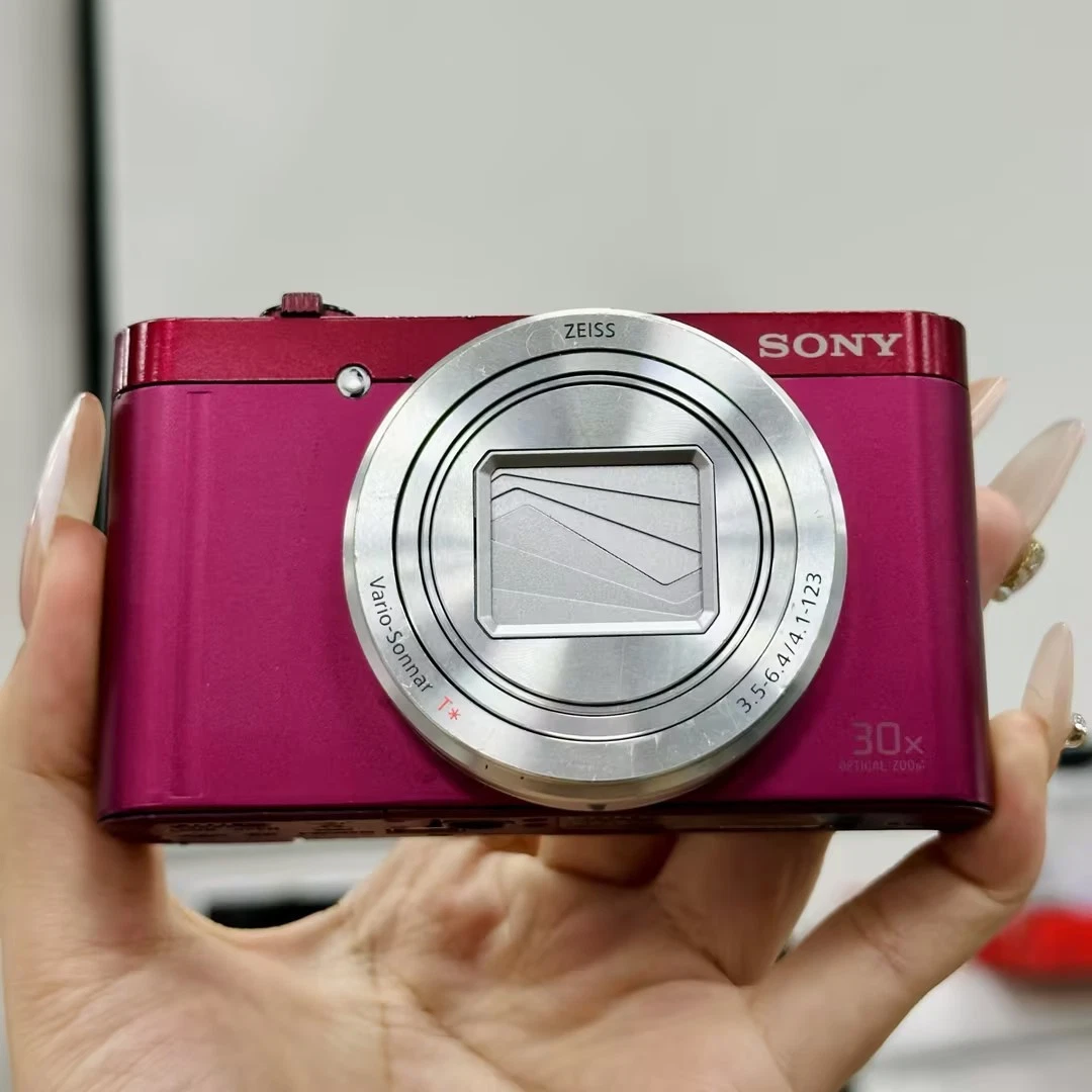【美品】SONY Cyber−Shot WX DSC-WX500(B) Sony Cyber-Shot DSC-WX500 Digital Camera 18.20 MP 30x Optical Zoom