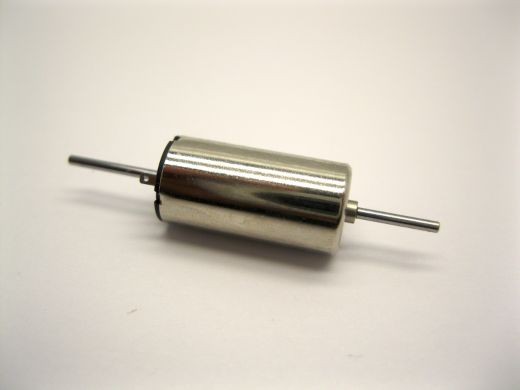 Micromotor.eu 0816DH Coreless Motor 8 x 16mm Double shaft Highspeed 18000 1-12V