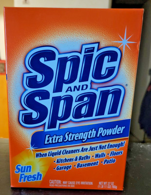 Spic and Span Extra Strength Powder Sun Fresh 27 oz (1 lb 11 oz) Discontinued