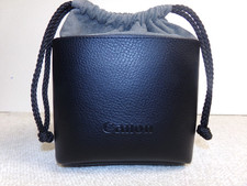 Canon soft lens case - drawstring closure - Size 7" x 6"