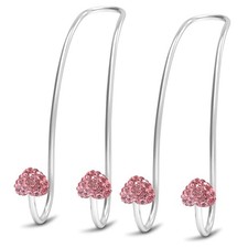 Pink Car Accessories For Women 2 Pcs Hot Decor Hooks Aa- Pink Car Accessories For Women 2 Pcs Hot Decor Hooks Aa-