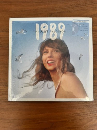 Taylor Swift 1989 (Taylor's Version 2 LP Crystal Skies Blue Edition Sealed Vinyl