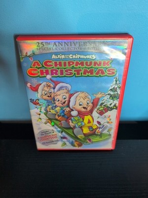 A Chipmunk Christmas DVD CD Combo 25th Anniversary Alvin Holiday Classic
