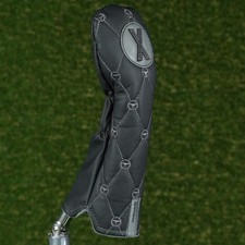 TaylorMade 2023 Patterned Rescue Hybrid Headcover X Black / Gray  LOOK 