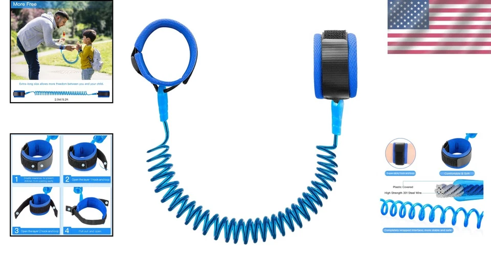 Pulsera ligera anti-perdida para niños - segura, elegante y eficaz Foto 2 de 4