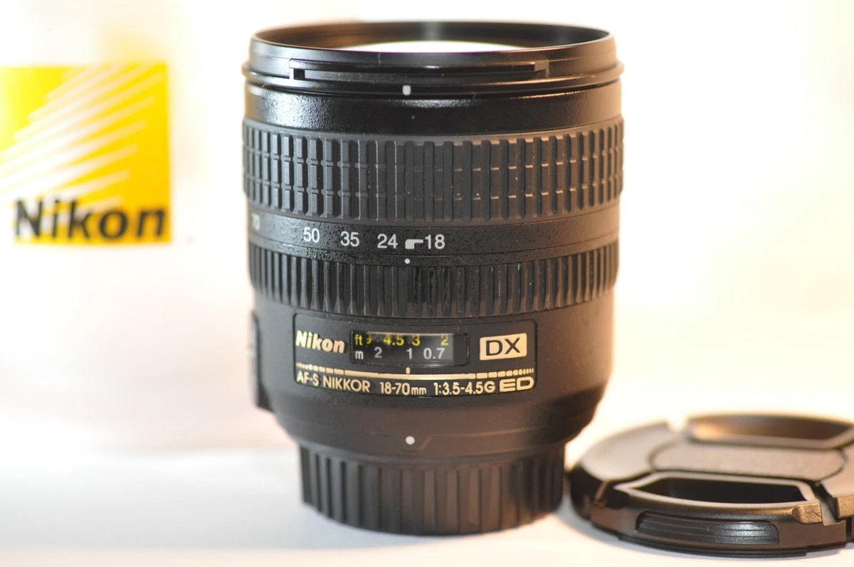 Nikon 18-70mm f/3.5-4.5 Camera Lenses for sale | eBay