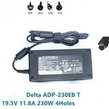 DELTA ADP-230EB T 19.5V AC Adapter For MSI CLEVO Power Supply Charger