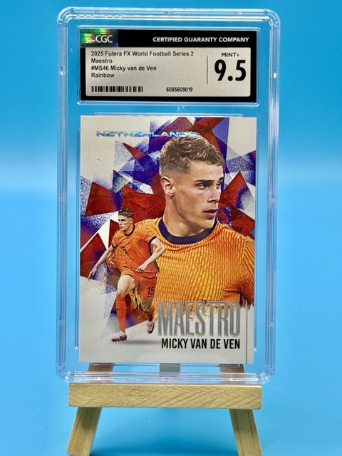 Micky van de Ven | 2025 Futera FX Maestro 1/1 –Tottenham & Netherlands 🔥