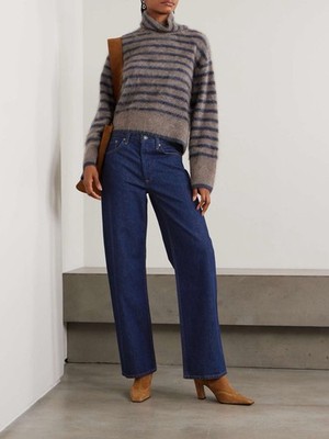 AGOLDE Arc Long High-Rise Wide-Leg Jeans W25