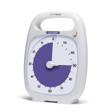 TIME TIMER PLUS 120 Minute Desk Visual Timer Countdown Timer with Portable Ha...