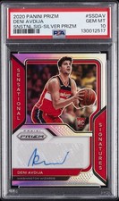 2020 PANINI PRIZM SENSATIONAL SIGNATURES SILVER PRIZM DENI AVDIJA PSA 10 AUTO