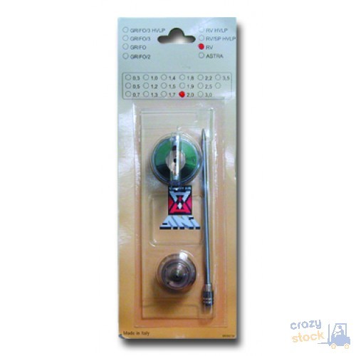Ugello di Precisione 0.3 mm per Aerografo Artistico - Flusso Colore Ottimale