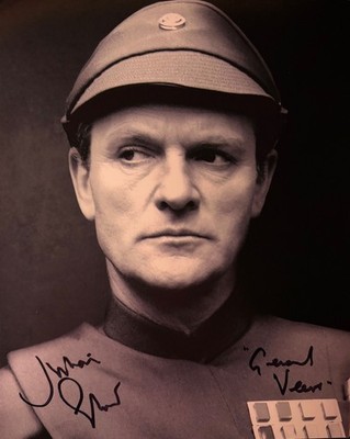 Julian Glover -Star Wars V- Autogramm original- Großfoto 20 x 25 cm