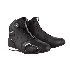 Oxford Helix Air Motorbike Motorcycle Boots Black / White